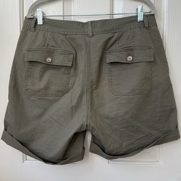 Sundance Everyday Explorer Utility Shorts Green size 12 - Picture 6 of 8